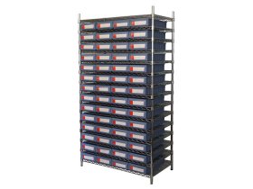 Wire Shelving With Shelf Bins WSR11-3209 (1141)