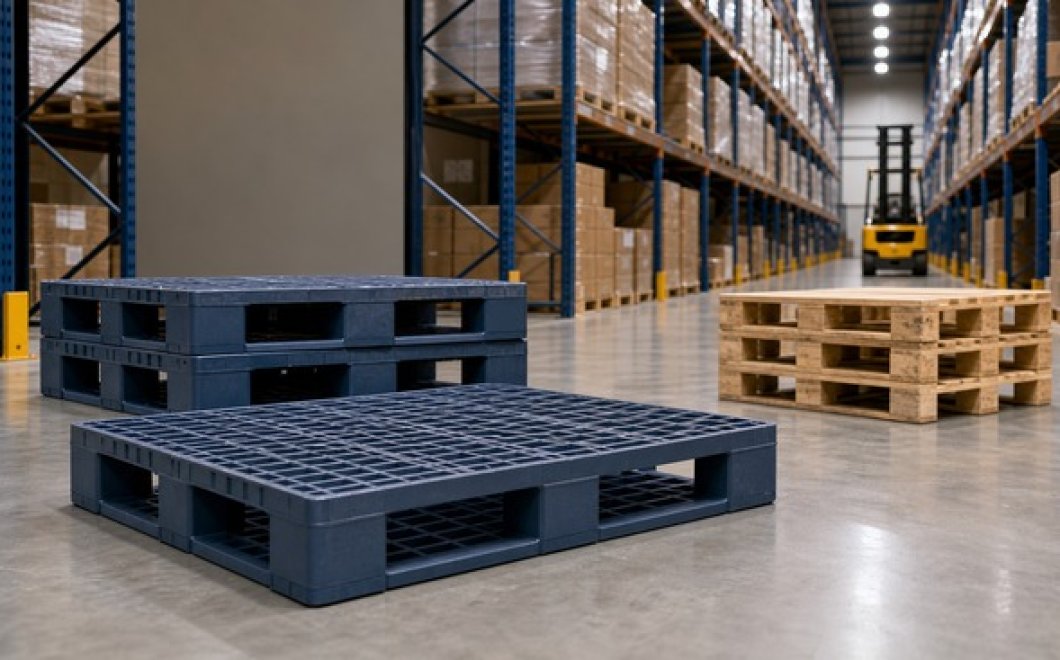 What Are the Advantages of Plastic Pallets Compared with Wooden Pallets?