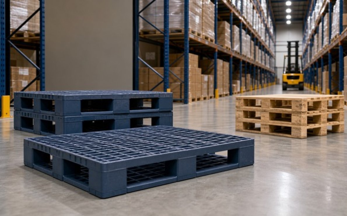 What Are the Advantages of Plastic Pallets Compared with Wooden Pallets?