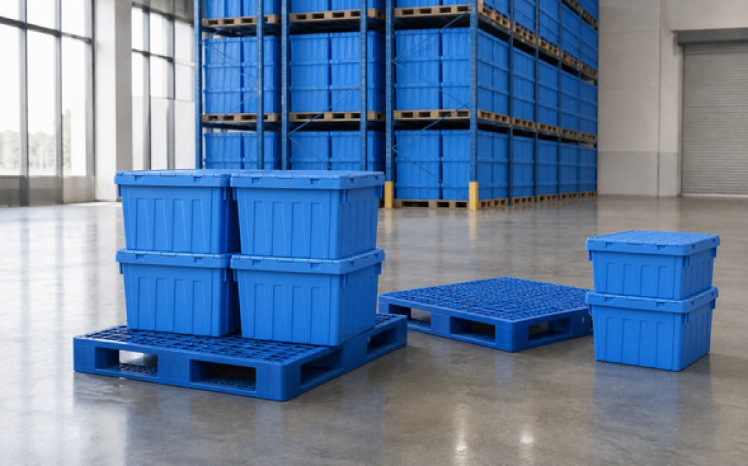 Plastic Pallets and Plastic Storage Crates: Building an Efficient Warehousing and Logistics Turnover System