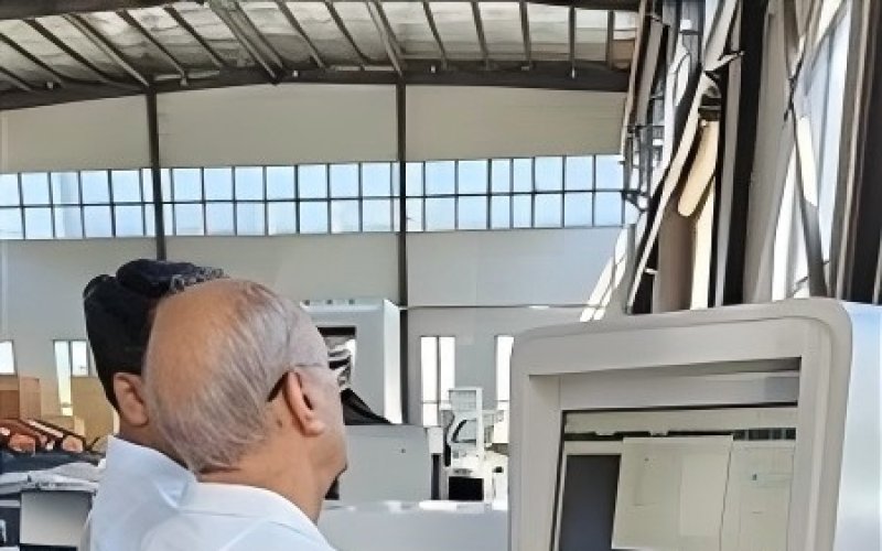 Indian Distributor Visit for Training on High Strength Bolt Torque–Axial Force Torsion Testing Machine