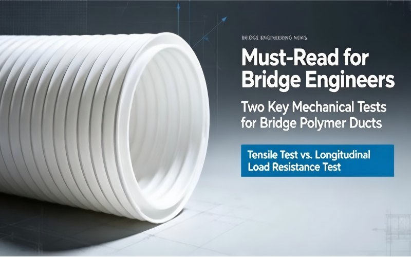 Must‑Read For Bridge Engineers: Two Mechanical Tests For Bridge Corrugated Ducts — Tensile Test Vs. Pull‑out Force Test