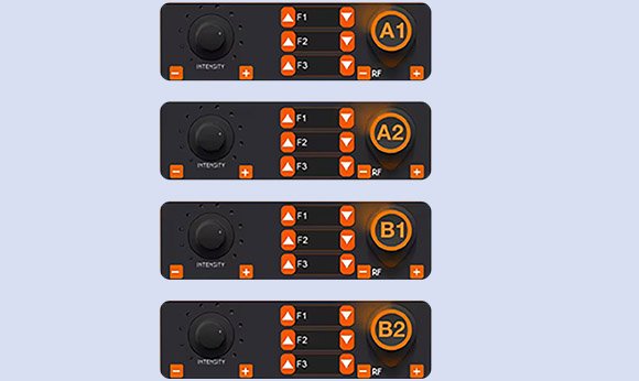 Each handle is independently powered 200HZ High energy, Big Power