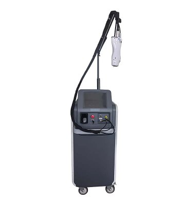Laser machine with water and air cooling