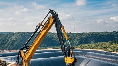 South American landfill geomembrane construction case