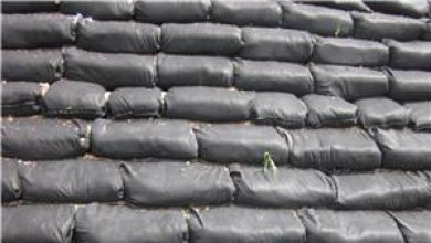 What are geobags made of?