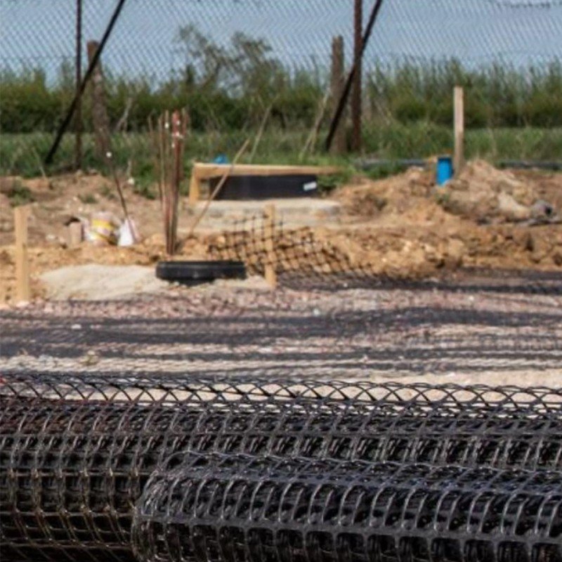 Biaxial geogrid
