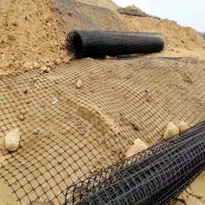 Biaxial geogrid
