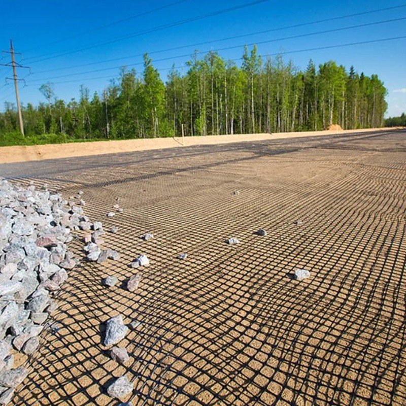 Biaxial geogrid