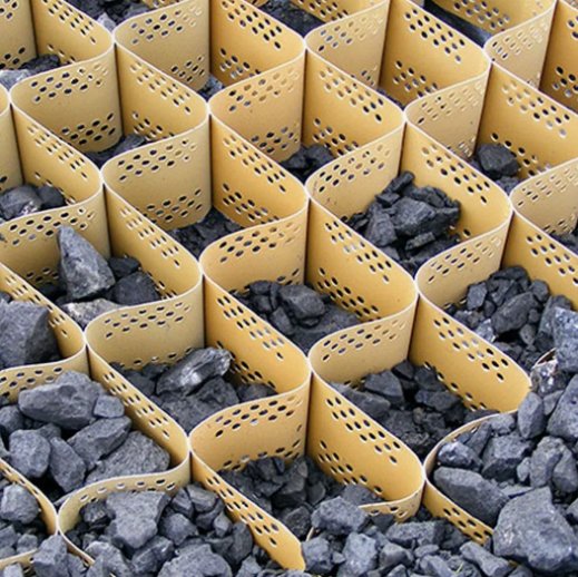 Slope reinforcement geocell
