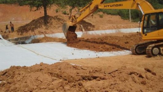 Geotextile Reinforcement Project On Saudi Arabian Highway
