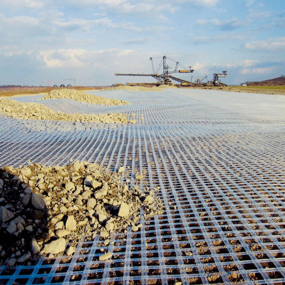 PET geogrid