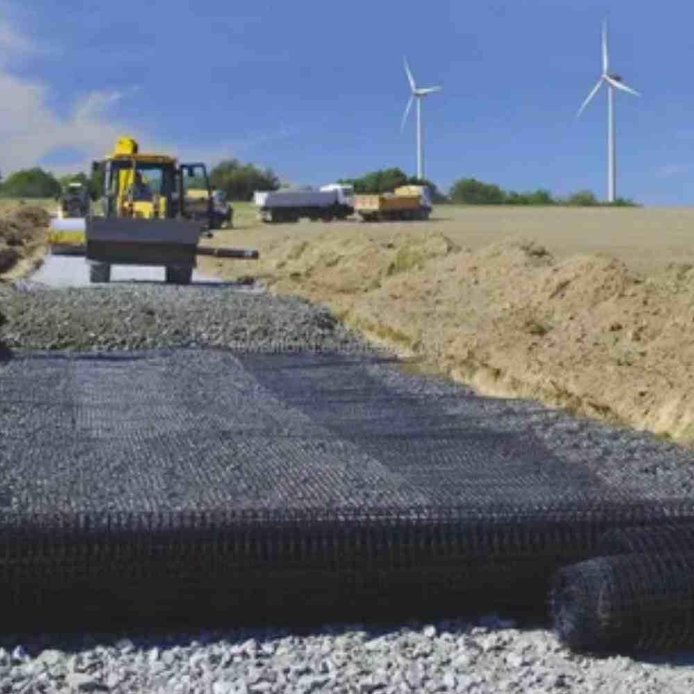 polyester geogrid