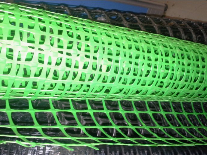 Green PP Biaxial Geogrid