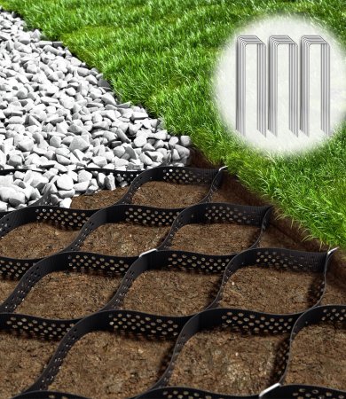 High Strength Cellular Confinement System for Soil Stabilization Geocell