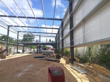 Jamaica Steel Structure Bakery House