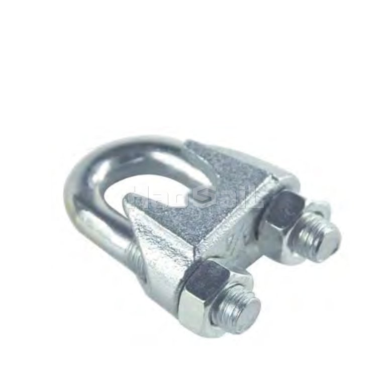 DIN741 Malleable Wire Rope Clip with U-bolt
