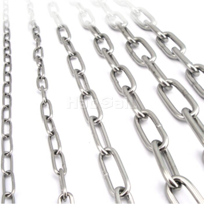 stainless steel DIN763 chain for packaging line