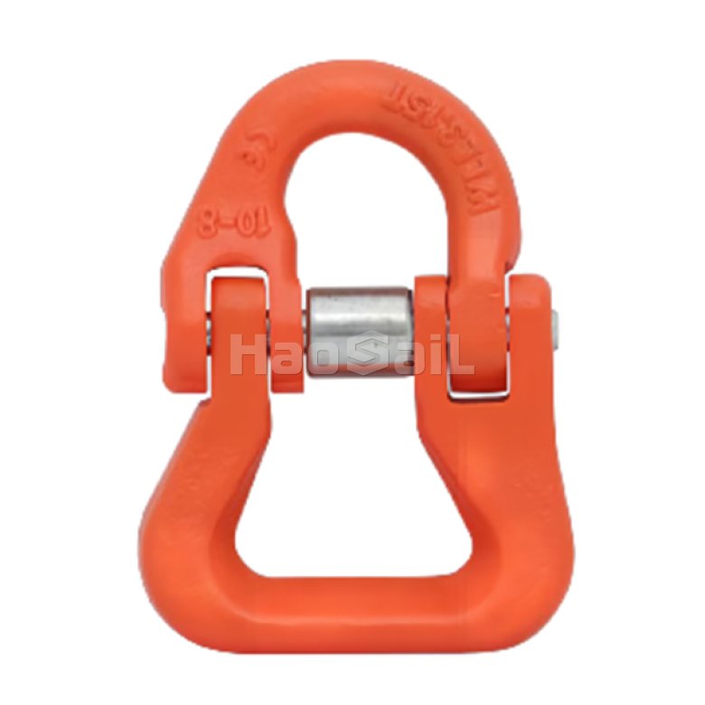 Versatile G80 webbing link for hoisting