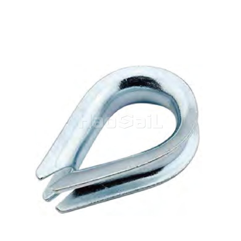 DIN6899B wire rope thimble for various wire diameters