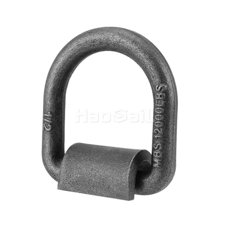 D Ring with Strap for Cargo Securing