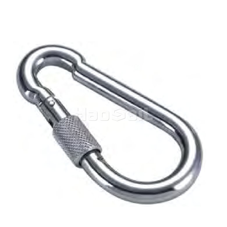 Snap Hook with Screw carbon steel