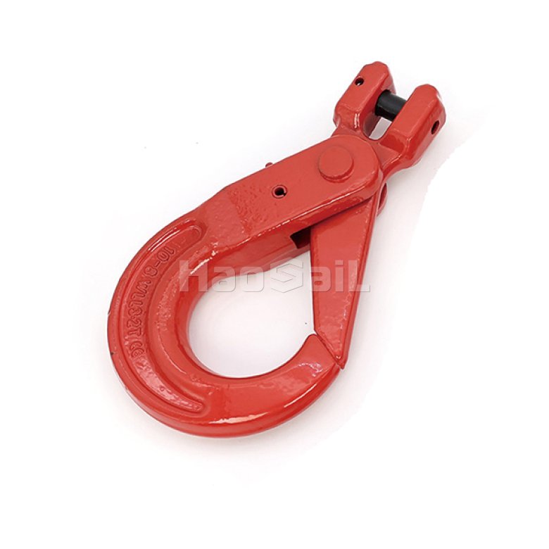 G80 clevis self-locking hook for transport