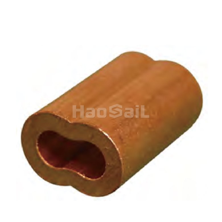 copper hourglass sleeves for wire rope