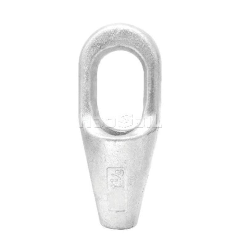 Grooved Closed Spelter Socket SM-417 wire rope fitting