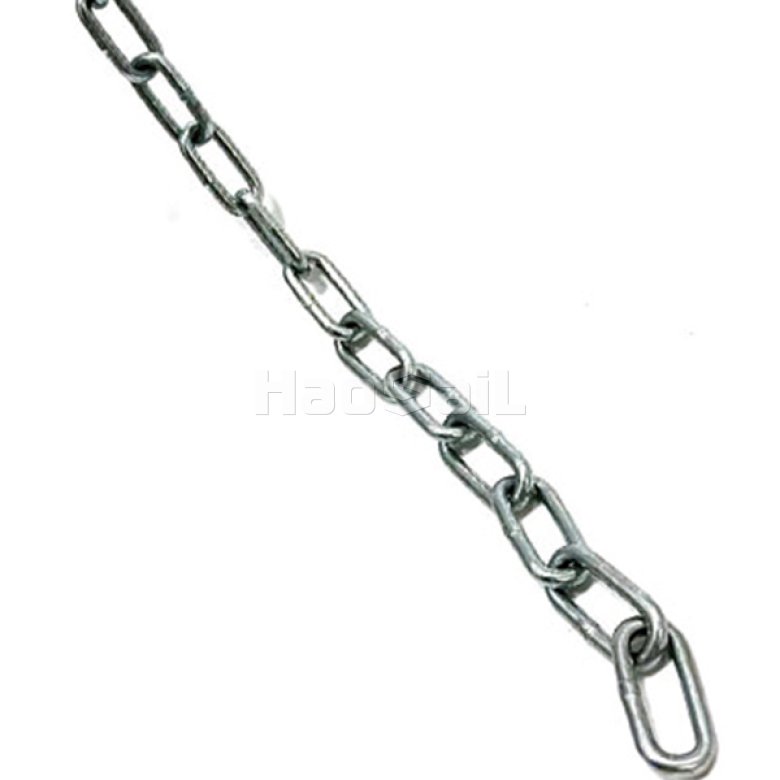 Low-tensile short-link marine chain