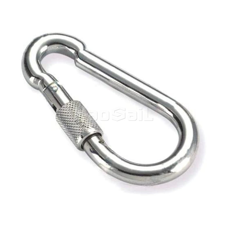 111111_0002_4.06.02  Stainless Steel Snap Hook with Screw