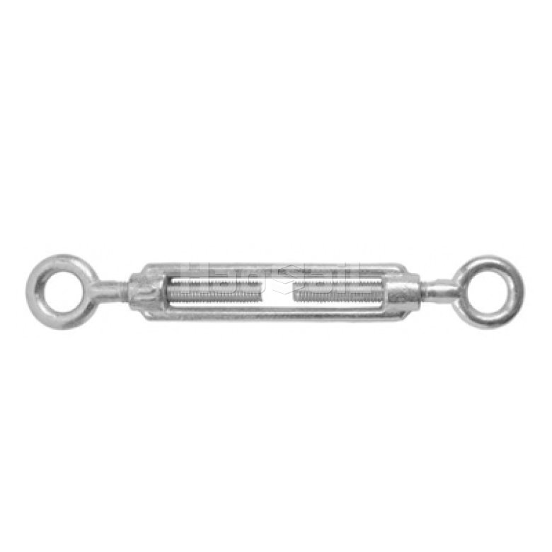 Italian Type Turnbuckle Eye & Eye forged carbon steel for steel cable tension
