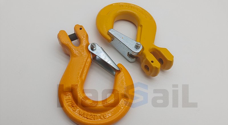 Different Latch Types on Safety Hooks-Stamped Latch vs. Cast Latch
