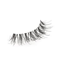 wispy human hair PBT fiber lashes