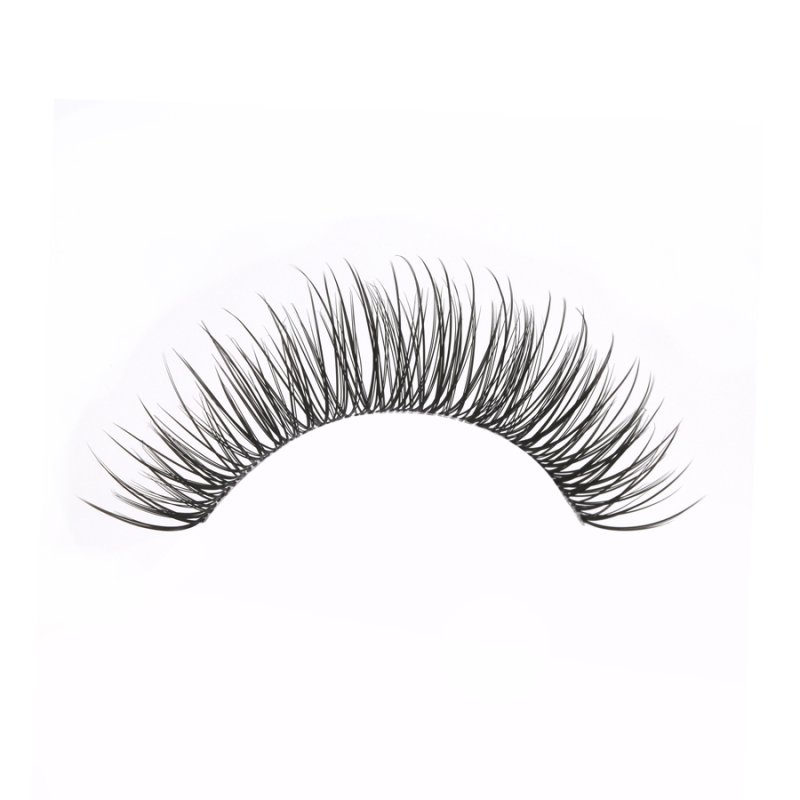Invisible superfine band cashmere flat lashes strip