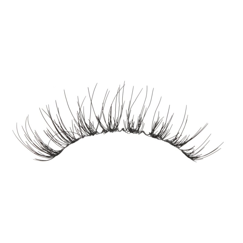 wispy human hair effect lashes strip