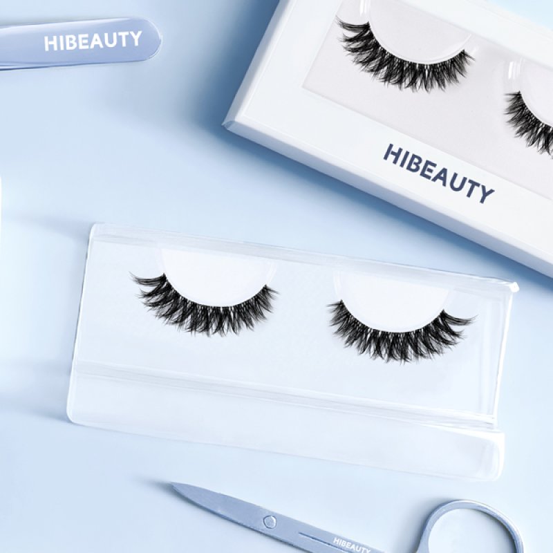 Invisible superfine band cat eye lashes