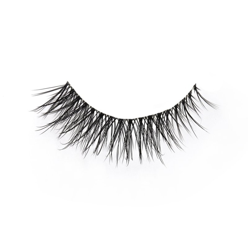 Invisible band wispy lashes