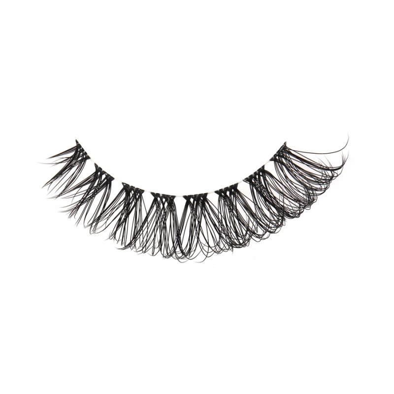 faux mink veganClear band DD curl natural wispy lashes