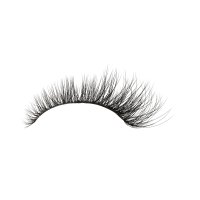Clear band fox eye lashes strip