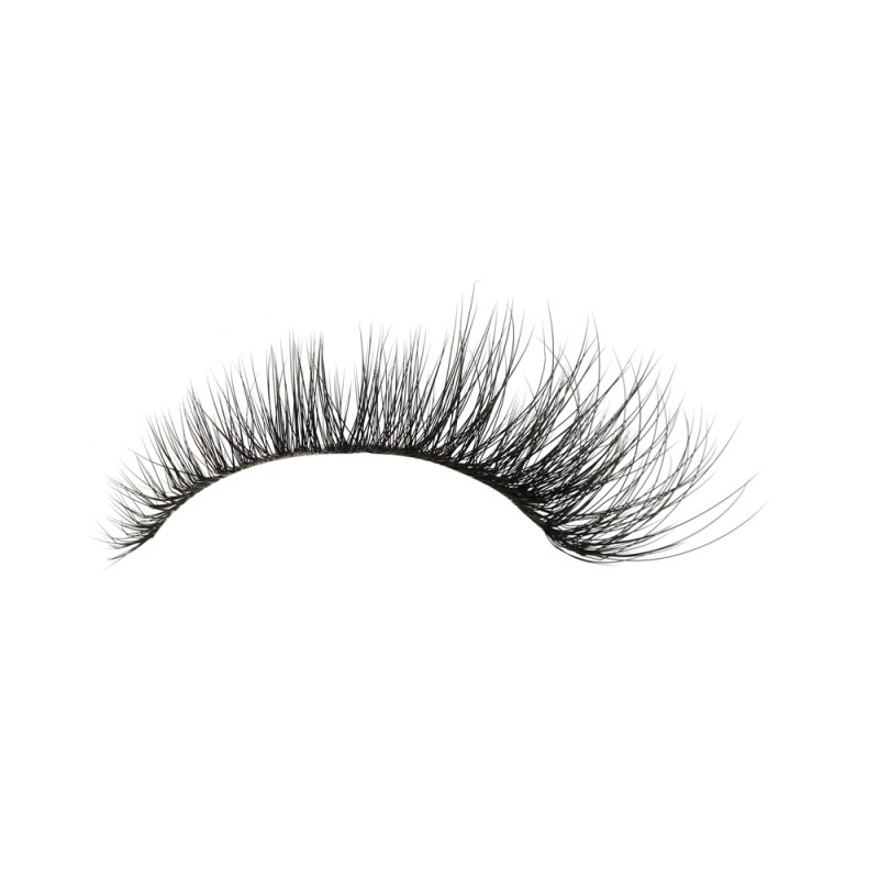 Clear band fox eye lashes strip