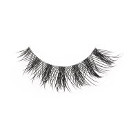 Clear band wispy spike strip lashes