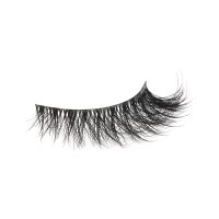 Clear band fluffy strip lashes