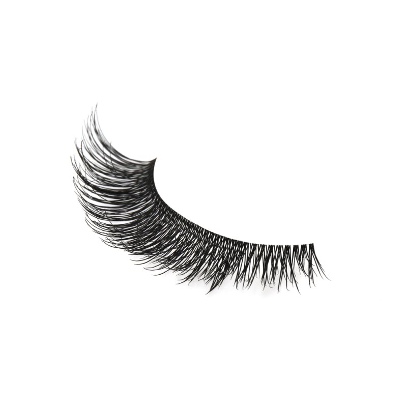 faux mink Clear band cat eye volume lashes