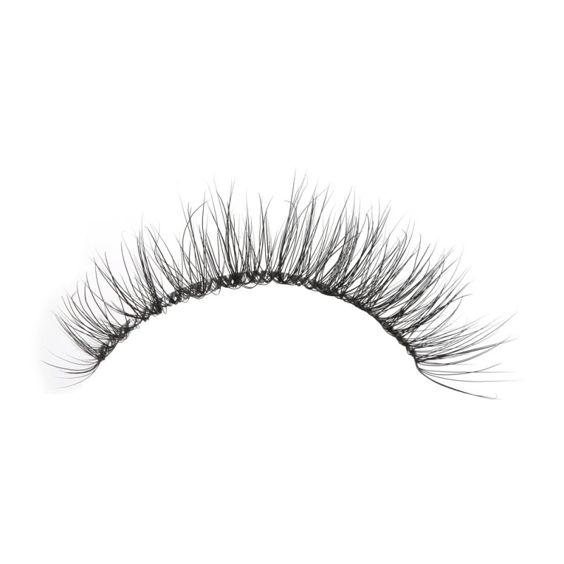 Clear band vegan mink lashes strip