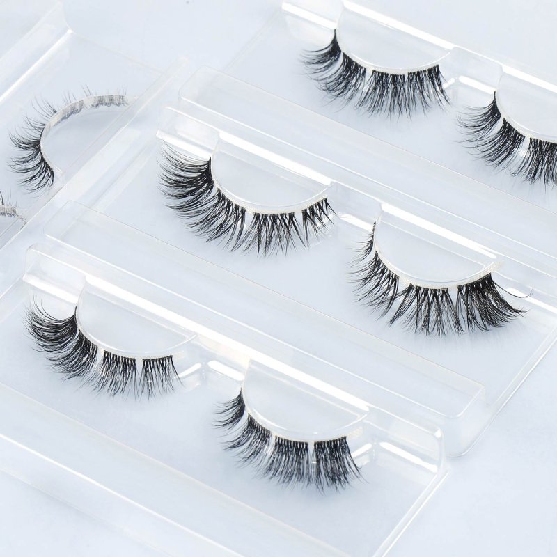 volume faux mink segment lashes