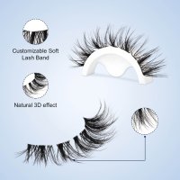 wispy faux mink pre mapped lashes