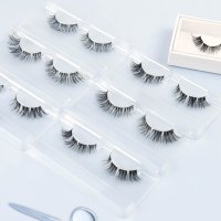 fluffy pre cut diy lashes