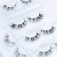 wispy segmented lashes