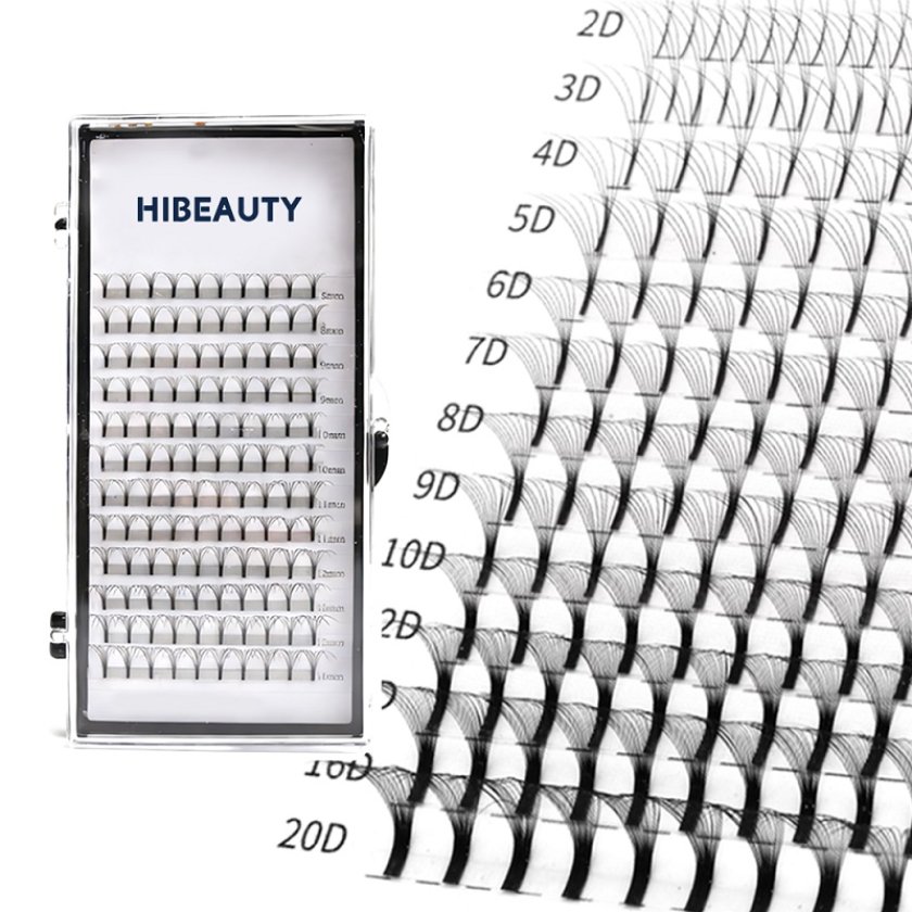 Long Stem Premade Fans